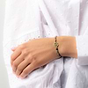 Karma and Luck  Bracelet  -  Abundant Harmony Tourmaline Evil Eye Charm Bracelet