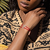 Karma and Luck  Bracelets - Red Womens  -  Protected by Love - Red String Heart Charm Bracelet