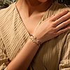 Karma and Luck  Bracelets - Womens  -  Spiritual Power - Sapphire Mix Evil Eye Charm Bracelet