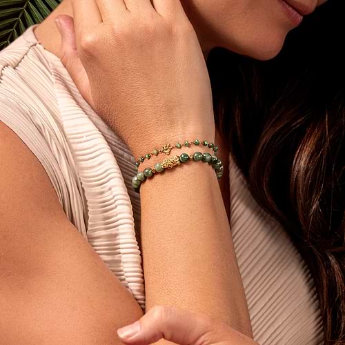 Karma and Luck  Bracelets - Womens  -  Untamed Spirit - Jade Dragon Feng Shui Bracelet