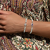 Karma and Luck  Bracelets - Womens  -  Blooming Splendor Jade Lotus Charm Bracelet