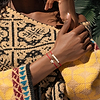 Karma and Luck  Bracelets - Red Womens  -  Obstacle Crusher Red String Lotus Charm Bracelet