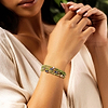 Karma and Luck  Bracelets - Womens  -  Lucky Shield - Jade Enamel Evil Eye Hamsa Bracelet