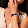 Karma and Luck  Bracelets - Womens  -  Peaceful Heart Lapis Lazuli Wrap Bracelet