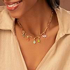 Picture of Love’s Protection - Heart with Evil Eye Charm