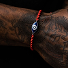 Karma and Luck  Bracelet  -  Spiritual Protector - Red String Evil Eye Charm Bracelet
