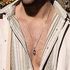 Karma and Luck  Necklaces - Mens  -  Inner Resilience - Evil Eye Necklace
