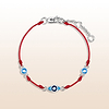 Picture of Courageous Wit - Evil Eye Red String Bracelet