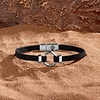 Picture of Sacred Abundance Men’s Black String Bracelet