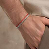 Picture of Guided by Truth Silver Hamsa Red String Bracelet