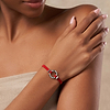 Picture of Endless Blessings Women's Silver Karma Circle Red String Bracelet