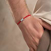 Picture of Fiery Determination Men's Red String Bracelet