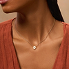 Picture of Zen Warrior Gold Evil Eye Necklace