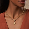 Picture of Blessed Protection Gold Hamsa Charm