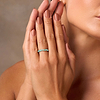 Picture of Illuminated Love Gold Hearts Ring